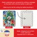 Bichon Frise Christmas Porcelain Ornament Christmas Tree Hanging Decorations For Home Christmas Holiday, Rectangle, Gift, Multicolor_maomaolike.com