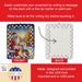 Chinese Crested And Santa Claus Porcelain Ornament Christmas Tree Hanging Decorations For Home Christmas Holiday, Rectangle, Gift, Multicolor_maomaolike.com