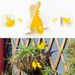 59Pcs Yellow Fly Dual-Sided Trap Plastic Bug Insect Gnat Traps Sticky Board For Mosquitos Fungus Gnats Flying_maomaolike.com