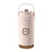 Portable Carry-On Dual Drink Coffee Cup With Straw_maomaolike.com