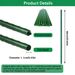 120 * 120 * 60cm Square Plant Climbing Frame, Climbing Pole, Cage Shaped Support Frame, Outdoor Garden Pavilion Shaped Rattan Frame_maomaolike.com