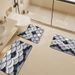 Bathroom Mat Toilet Mat Shower Mat Entrance Rug Absorbent Non-Slip Mat Soft Quick-Dry Machine Washable_maomaolike.com