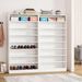 Freestanding Shoe Cabinet, 9-Tier 40-45 Pairs Shoe Storage Rack_maomaolike.com