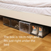 Magnetic Suction Hard Plastic Transparent Drawer-style Storage Box, AJ Thickened Space-saving Rack, Shoe Cabinet With_maomaolike.com