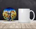 Doberman Pinscher In Sunflowers Large Sandstone Coasters Pack Of 4 Absorbent Round Coasters Decor Gifts For Men Or Women, 4 In, Multicolor_maomaolike.com