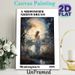 A Midsummer Night's Dream Painting Poster, Dreamy Watercolor Fairy By Lakeside Poster, Soft Hazy Woodland Scene, Ideal For Adding Romantic Ambiance To_maomaolike.com