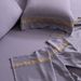 Home Textile Solid Color Cotton Flat Sheet Fitted Sheet Pillowcase Queen Four Piece Set_maomaolike.com