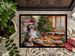 Havanese Christmas Cookies Doormat Front Door Mat Indoor Outdoor Rugs For Entryway, Non Slip Washable Low Pile, 24H X 36W_maomaolike.com