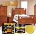 Jakehoe Natural Beeswax, Wood Floor Polishing And Brightening Care Wax Wood Furniture Decontamination Cleaning Wax_maomaolike.com