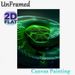 Green Snake Painting Poster, Vivid Realistic Close-up Reptile Poster, Detailed Textured Scale Design, Suitable For Home Office, Living Room Decor_maomaolike.com