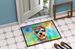 Schnauzer Hippie Dawg Doormat Front Door Mat Indoor Outdoor Rugs For Entryway, Non Slip Washable Low Pile, 24H X 36W_maomaolike.com