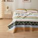 Printed Bed Sheet Summer Pure Cotton Breathable Three-piece Set_maomaolike.com