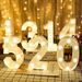 Number Letter Lamp Luminous Alphabet LED Lights Decoror Night Light For Home Wedding Birthday Christmas Party_maomaolike.com