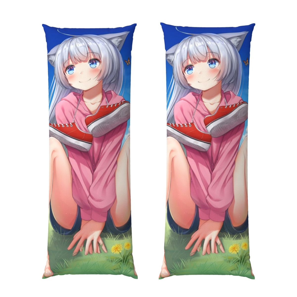 Equal Body Pillowcase, Removable Velvet Equal Body Pillowcase, (excluding Pillow Core)_maomaolike.com