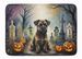 Border Terrier Spooky Halloween Memory Foam Kitchen Mat Machine Washable Anti-Fatigue Mat Cushion Comfort Bath Mat Or Kitchen Rug_maomaolike.com