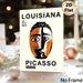 Picasso Abstract Cubist Face Painting Poster, Bold Color-blocked Art Exhibition Poster, Stylish Modern Art Decor Ideal For Living Room, Studio Wall_maomaolike.com