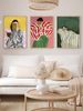 Pop Art Fusion Style Decorative Paintings, Everyday Life Beauties, The Cosy Feeling Of Time, Oversized Fashion Trends,_maomaolike.com