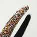 Fashion New Style Full Diamond Headband for Women Colorful Sponge High Skull Top Temperament Headband Simple and Versatile Face Wash Hair Accessory_maomaolike.com