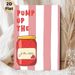 Strawberry Jam Themed Painting Poster, Playful Cartoon Style Jam Jar With "Pump Up The Jam" Text Poster, Cheerful Design Ideal For Kitchen And Dining_maomaolike.com