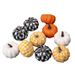 Simulation Model Fake Foam Material Yellow White Pumpkin Halloween Props Bouquet Decoration DIY_maomaolike.com
