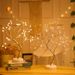 108 creative led pearl tree lights full of stars touch gift bedroom Christmas decoration night light_maomaolike.com