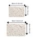 Bathroom Mat Toilet Mat Shower Mat Entrance Rug Absorbent Non-Slip Mat Soft Quick-Dry Machine Washable_maomaolike.com