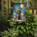 Chocolate Toy Poodle Happy Birthday Garden Flag Mailbox Flag Decorative Yard Flag Banner Outside Patio Artwork Yard Flower Beds, Garden Size, Multicolor_maomaolike.com