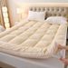 Cross-Border Thickened Warm Lamb Wool Student Dormitory Fleece Soft Cushion Winter Tatami Bed Mattress Pad_maomaolike.com