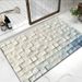 Bathroom Mat Toilet Mat Shower Mat Entrance Rug Absorbent Non-Slip Mat Soft Quick-Dry Machine Washable_maomaolike.com