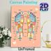 Foot Reflexology Painting Poster, Clear Color-coded Anatomical Diagram Poster, Educational Guide To Foot Pressure Zones, Ideal For Massage Studios_maomaolike.com