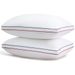 Luxury Comfy Hotel Collection Bed Pillows For Sleeping,Side Mesh Design With Premium Down Alternative Filling For Back, Stomach Or Side Sleepers_maomaolike.com