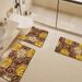 Bathroom Mat Toilet Mat Shower Mat Entrance Rug Absorbent Non-Slip Mat Soft Quick-Dry Machine Washable_maomaolike.com