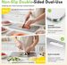 Titanium Cutting Board Set Of 3,Safe For Meat, Vegetables, Fruits, Raw, & Cooked Food Prep, Non-Toxic Material_maomaolike.com