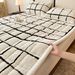 Jacquard Cotton Velvet Thickened Quilted Mattress Protector Single Piece Simple Bed Pad Cross-Border E-commerce Export_maomaolike.com