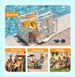 Beach New Transparent Swimming PVC Waterproof Clothing Storage Handheld Travel Large Capacity Makeup Toiletry Bag_maomaolike.com