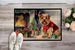 Norfolk Terrier Cozy Christmas Doormat Front Door Mat Indoor Outdoor Rugs For Entryway, Non Slip Washable Low Pile, 24H X 36W_maomaolike.com