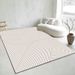 Living Room Rug,Large Rug,Oversized, Gold Leaves Design,Bedroom Rug,Soft And Thick, Machine Washable, Thickened Rug, Bedside Rug,Decorative Indoor Rug_maomaolike.com