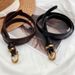 Men's Casual Vintage PU Leather Belt With Classic Oval Buckle - Ideal For Daily Wear, Parties, And Gifts_maomaolike.com