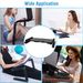 1Pc Foldable Laptop Table Bed Notebook Desk With Mouse Board Aluminum Alloy Breakfast Snacking Tray For Home Office Travel Use_maomaolike.com