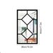 3D Faux Window Arch Wooden Acrylic Mirror Wall Sticker, Self-adhesive Background Wall Decoration Mirror_maomaolike.com