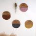 New Modern Minimalist Tassel Bohemian Homestay Living Room Decoration Handmade Semi-Circular Wooden Tapestry_maomaolike.com