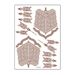 2025 Cross-Border European And American Brown Red Indian Hanna Waterproof Lace Stickers Top-sale Tattoo_maomaolike.com
