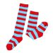 Unisex Christmas striped socks children's costume props costume costume Girls over the knee stockings stockings children's socks_maomaolike.com