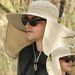 Hot Sale Solar with Neck Flap USB Rechargeable UV Protection Dual Cooling Fan Fishing Foldable Men Women Fisherman Sun Hat_maomaolike.com