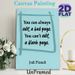 Inspirational Quote Painting Poster, Soft Blue Minimalist Typographic Poster, Uplifting Motivational Wall Decor Suitable For Home Office, Study Room_maomaolike.com