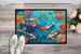 Koi Fish Doormat Front Door Mat Indoor Outdoor Rugs For Entryway, Non Slip Washable Low Pile, 24H X 36W_maomaolike.com