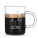 1 PCS Transparent Tape With High Borosilicate Glass Cup, Coffee Cup, Coffee Sharing Cup With Scale Identification_maomaolike.com