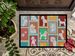 Lots Of White Standard Poodle Doormat Front Door Mat Indoor Outdoor Rugs For Entryway, Non Slip Washable Low Pile, 24H X 36W_maomaolike.com