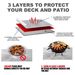 Yegbong Fire Mat Outdoor Fire Pit Mat Oven Heat Insulation Mat Fire Pot Barbecue Mat Square Protective Mat_maomaolike.com