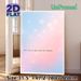 Inspirational Quote Painting Poster, Soft Pink-blue Gradient Bokeh Style Poster, Warm Uplifting Message, Ideal For Bedroom, Living Room, Office Wall_maomaolike.com